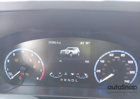 2024 Ford Bronco Sport Big Bend from USA, damaged, VIN 3FMCR9B69RRE48092